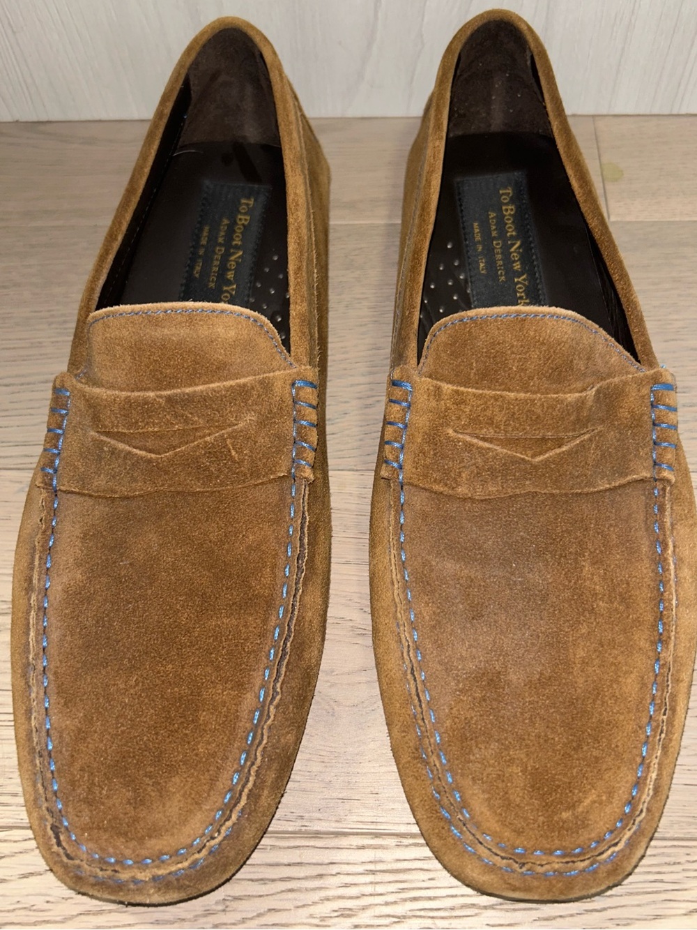 To Boot New York Brown Suede Loafer/Driver